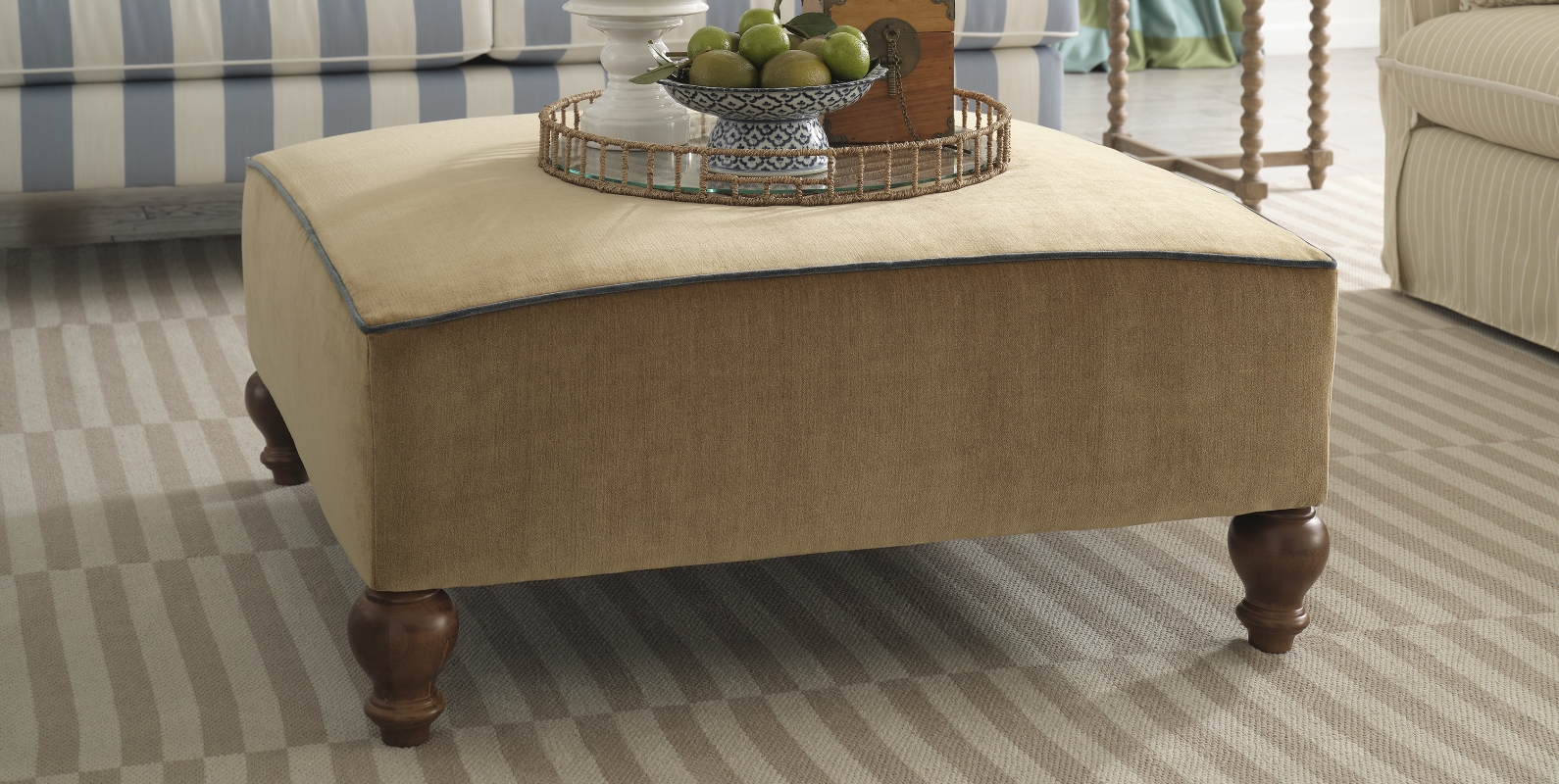 Renelle Bench Ottoman